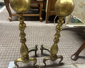 Pair Andirons