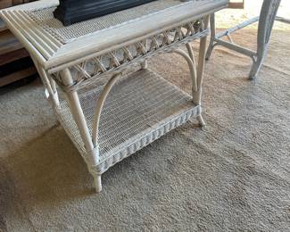 Antique wicker