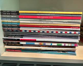 Collection of Thematic Issues of The New Yorker Magazine