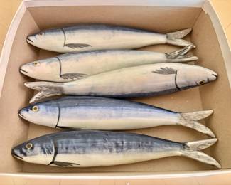 Vintage Sardine Knife Rests or Wall Accents