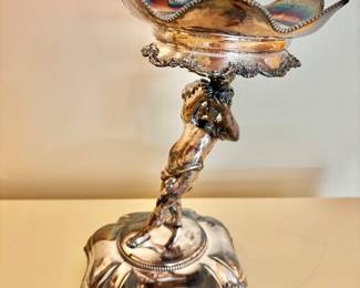 Cherub Figural Compote