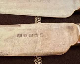 Vintage Mother of Pearl Handled Knives