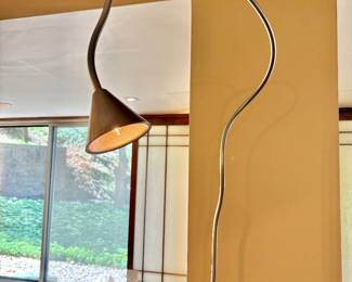 Papiro Flexible Floor Lamp Designed by Sergio Calatroni for Pallucco