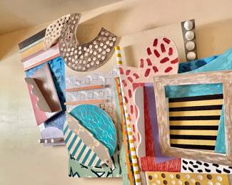 Agnes Jacobs "Playground" Wall Sculpture