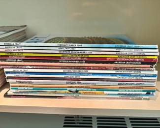 Collection of American Craft Magazines