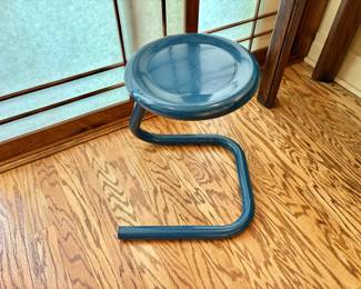 Vintage Post Modern Space Age Haworth K700 Paperclip Stool
