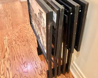 Artex TV Trays Featuring Piranesi-Style Prints