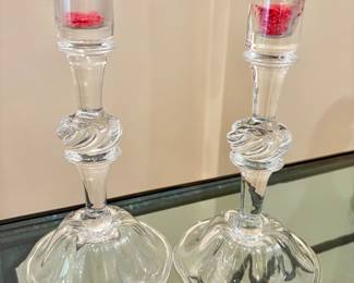 Handmade, Signed Candle Holders