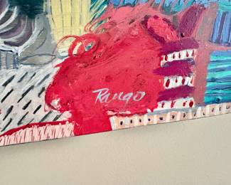 Jo Rango "Otherworld Whales" 1985