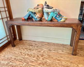 Henredon Furniture Four Centuries Collection Accent Sofa/Entryway Table