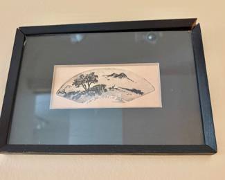 Signed and Numbered Etching