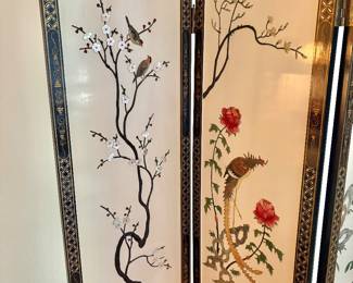 Chinese Coromandel Lacquer Screen Divider