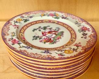Tiffany & Co. Spode Copeland Eden Dessert Plates