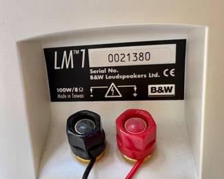 Bowers & Wilkins LM1 bookshelf Speakers