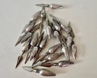 Vintage Sterling Corn Holders