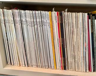 Collection of Vintage Art Magazines, Including Many Issues of Art in America