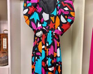 Yves Saint Laurent Rive Gauche "Homage to Matisse" Vintage Dress