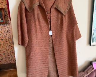 Sweater dress made in California, very collectible