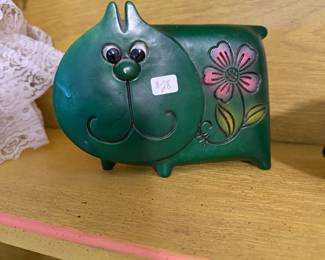 Groovy 1960's kids piggy bank