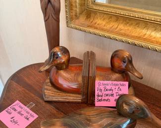 Vintage wood ducks