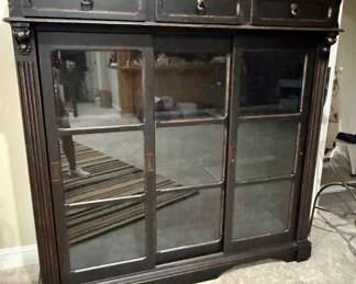 Ashley double bookcase