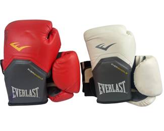 2 Pairs Everlast Punching Gloves Boxing Workout