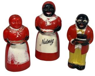 F & F Molds Aunt Jemima Nutmeg Spice Plain & Uncle Ben