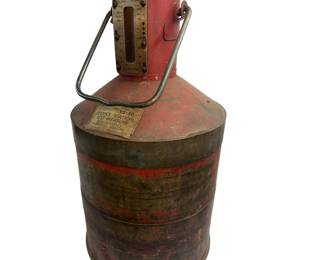 Antique Gas Pump Calibrator Ellisco Inc. 5-Gallon Service Station Test Measure