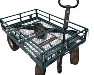 Ground Work 6 Cu Ft Heavy Duty Towable Utility Cart