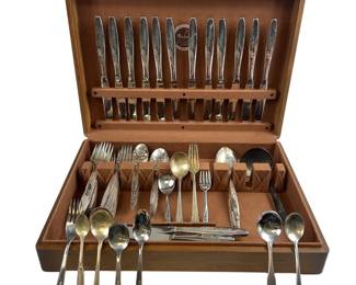 Vintage Flatware Set ONEIDA Roseanne Pattern Silverplate + others