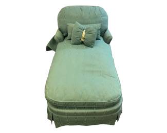 Return of the 1980s Teal Lounge Chair Reading Budoir