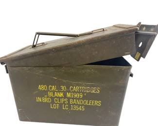 480 Cal. 30 Cartridges Ammo Container