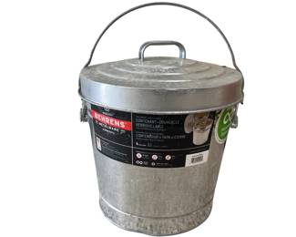 6 Gallon Galvanized Bucket with Floor Cleaner