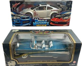 Acura 2002 RSX 1957 Chevy Bel Air Diecast Cars Original Boxes