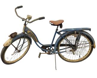 Vintage Schwinn Hornet Skip Tooth Balloon Tire Step Thru Bicycle