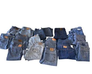 ReSellers Lot Denim Jeans Levis Wrangler ~42" Waist