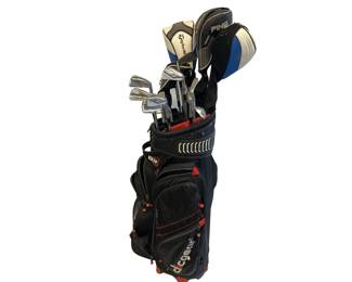 TaylorMade & Ping Golf Clubs in Bag