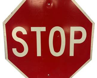 3 Foot HSI Aluminum STOP Sign Red Octagon
