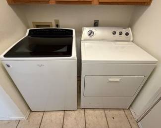 Whirlpool washer & dryer