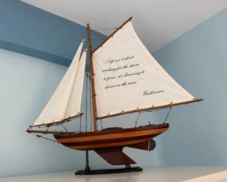Sailboat model 