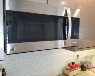 Kenmore Elite microwave oven mfg. 5/2017