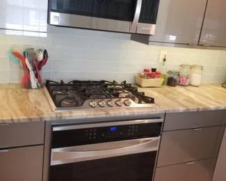 Kenmore Elite oven & microwave oven