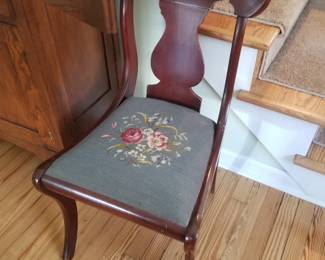 Needlepoint chair