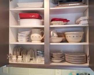 Longaberger Pottery dinnerware