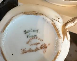 Haviland Limoges Haviland Holly Teacup and Saucer second image