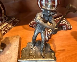 The Railroad Man Pewter Figurine by The Lincoln Mint