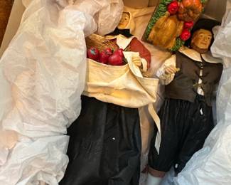 Midwest Importers of Cannon Falls Pilgrim Couple Figurines