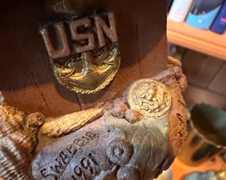 USN Swabie Gnome Figurine by Tom Clark second image
