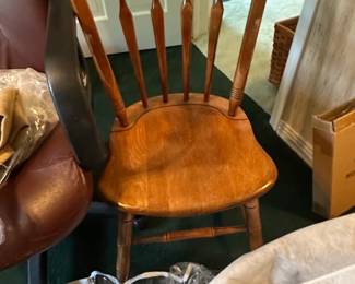 Ethan Allen Spindle Back Maple Dining Chair