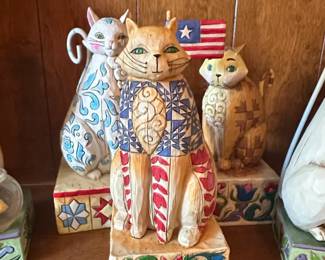 Jim Shore Freedom Cat Figurine